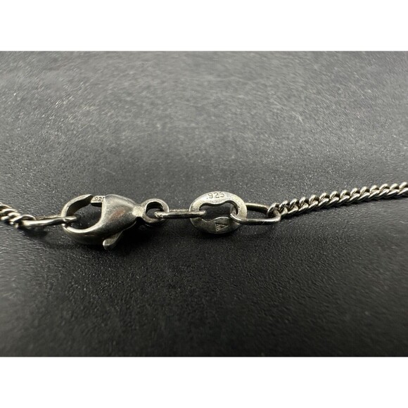 JAMES AVERY Sterling Silver Heart Scroll Pendant on Chain Necklace 18” - Picture 6 of 8